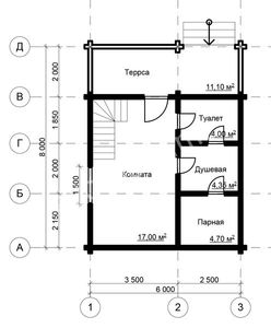 Проект дома № ЭД-74